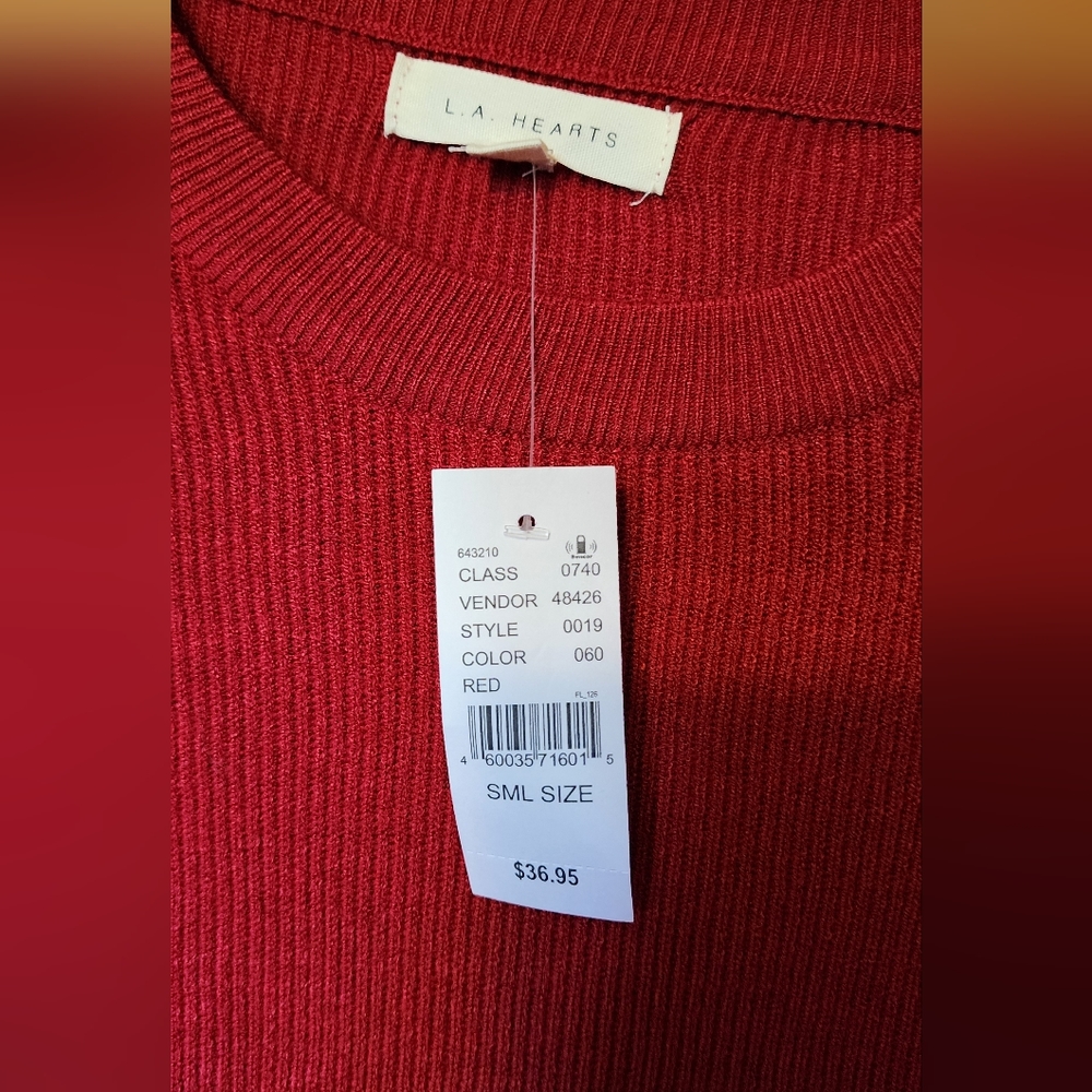 Sweater (Deep red) - Picture 2 of 2